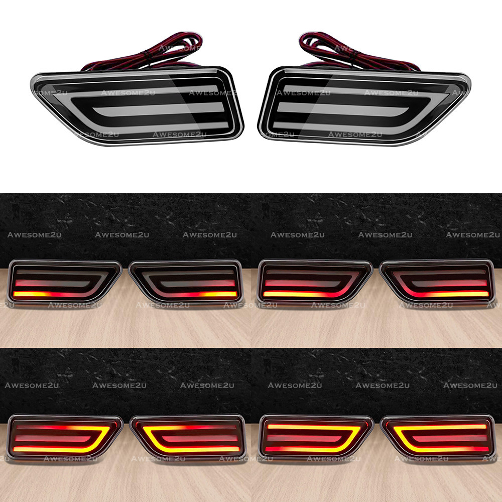 Awesome2u Perodua Ativa Rear Bumper Led Reflector Running Light Tail ...