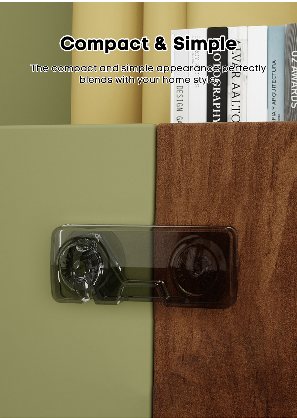 Transparent Refrigerator Freezer Latch Lock French Fridge Door Freezer ...