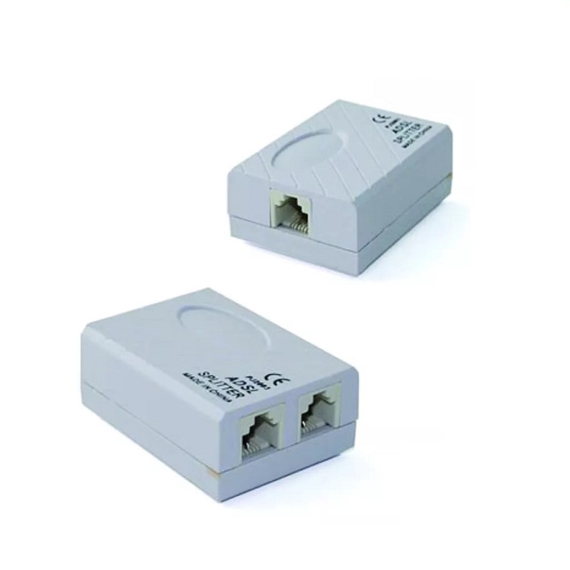 ADSL Micro Filter Splitter Adapter Splitter for Landline Telephone and ...