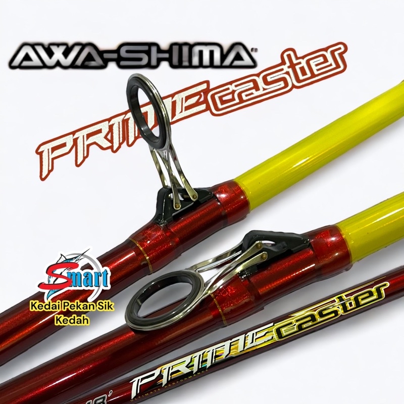 AWASHIMA prime caster 15kaki 17 kaki 20-50lb lure:100-200g pantai surf ...