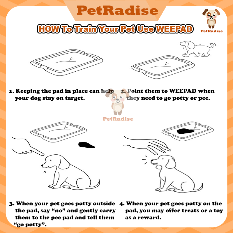 【UPGRADED】 1.4kg PetRadise Charcoal Weewee Pad Pet Pad Charcoal Wee Pad ...