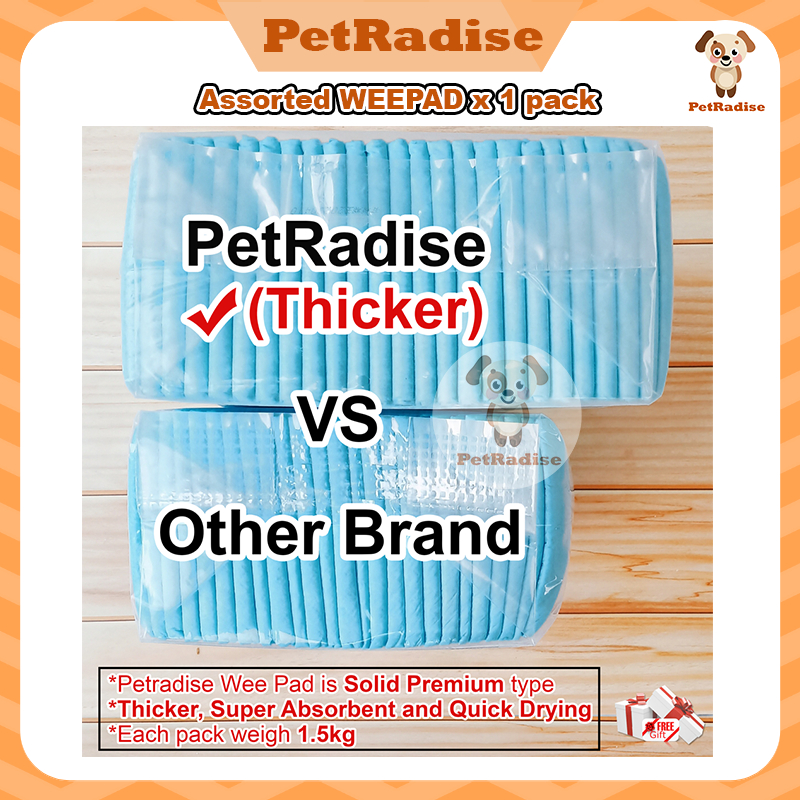 【UPGRADED】 1.4kg PetRadise Charcoal Weewee Pad Pet Pad Charcoal Wee Pad ...
