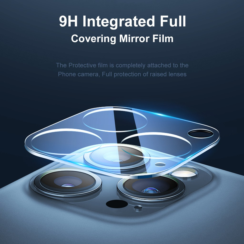 IPhone 15 Pro 2-in-1 Set Tempered Glass Screen Protector - 9H & Camera Lens - Foto 10