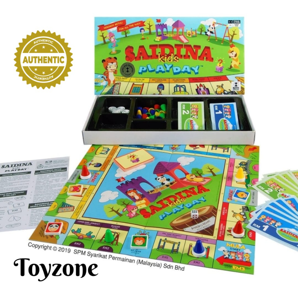 SPM Saidina Traveller Board Game / Permainan Saidina SPM - Dual ...