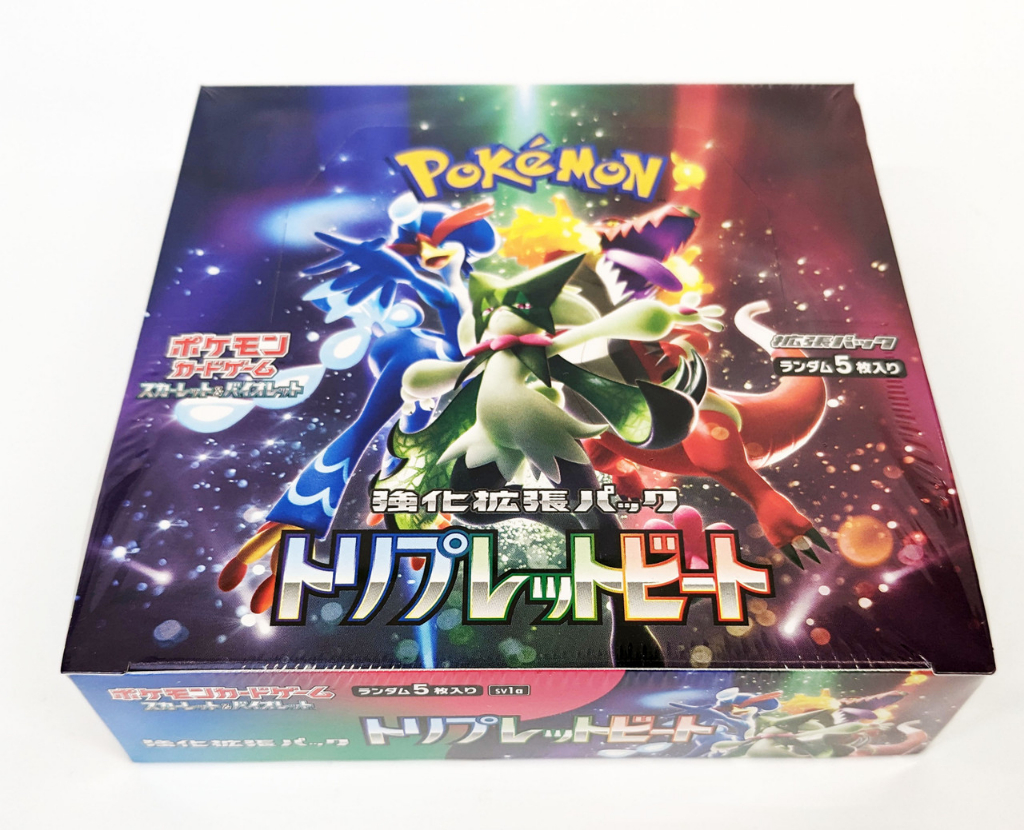 thumbnail image 2 of Pokemon Japanese Card SV1a Triple Beat Booster Pack – Scarlet & Violet – Factory Sealed – US Seller 2 of 2