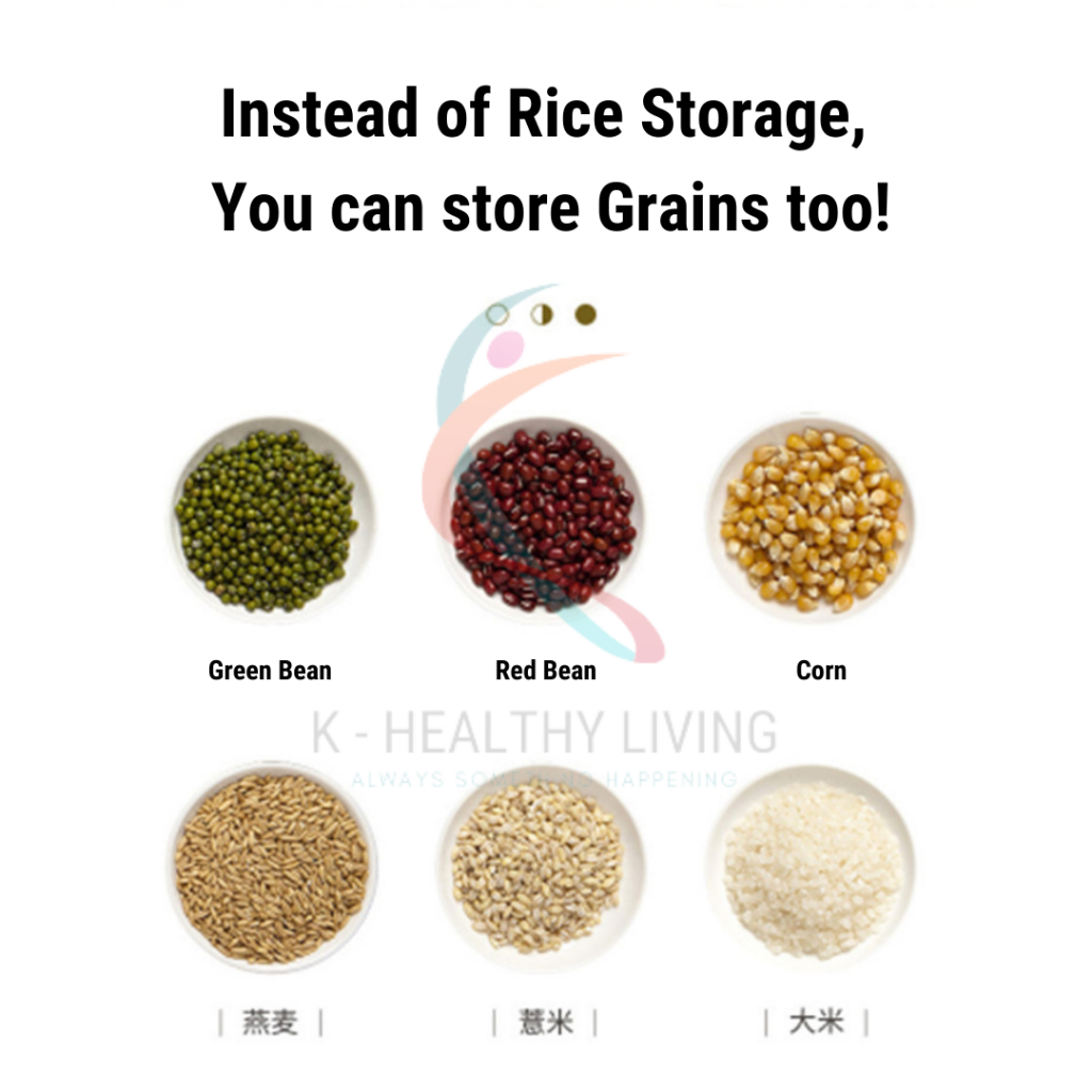 【CLEARANCE!!!】5kg/10kg/15kg Rice Storage Box Bucket Insect-Proof and ...