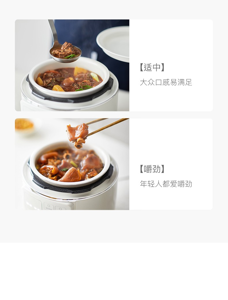 Olayks Smart Double Inner Pot Electric Pressure Cooker Multifunction ...