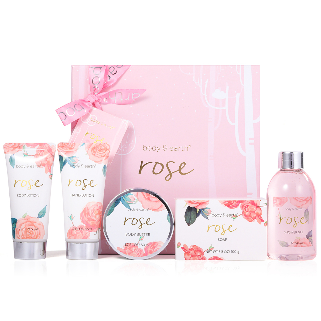Body&Earth Bath Spa Gift Set for Men, Men Gift Baskets Bath and Body ...