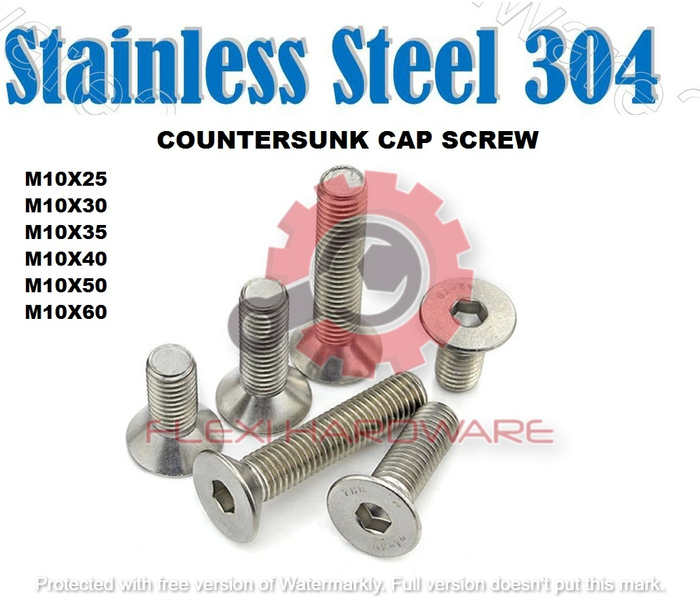 Stainless Steel 304 Countersunk Head Screw