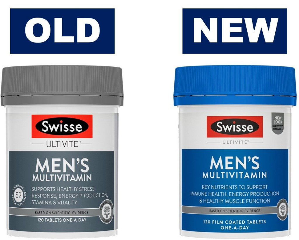 Swisse Ultiboost Energy Combo ( Swisse Ultiboost Men's Vitality 120 ...
