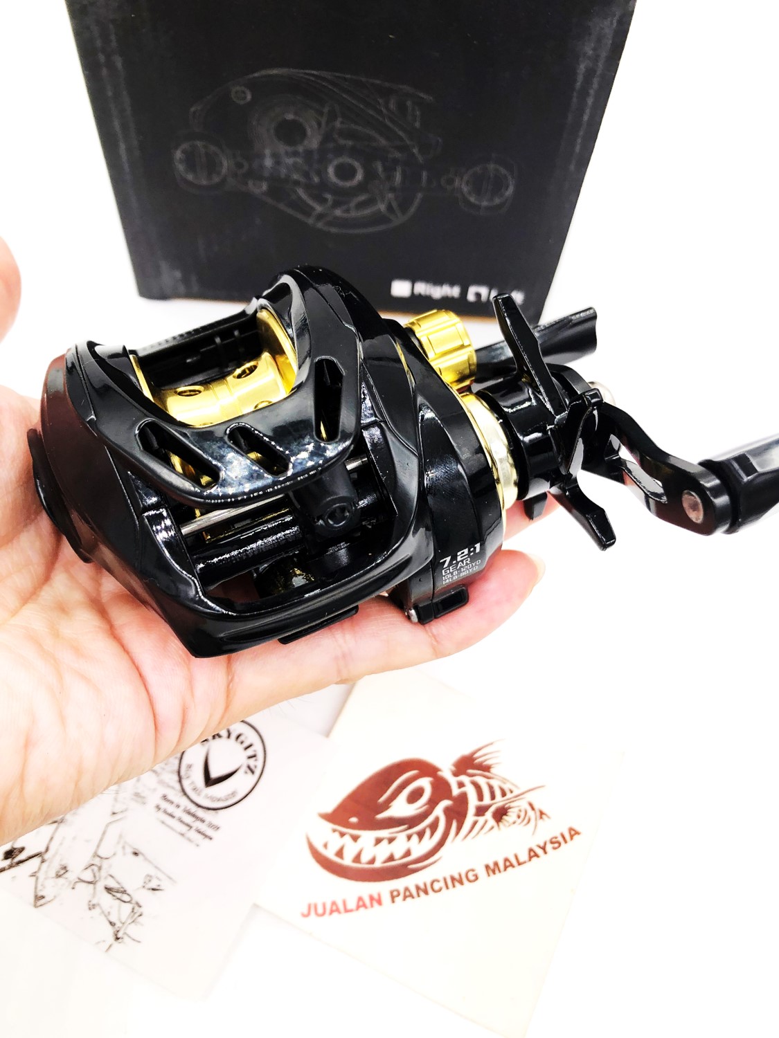 SKYGITZ MALAYSIA Drag Clicker Series Red Blood J Dream Fishing Bait ...