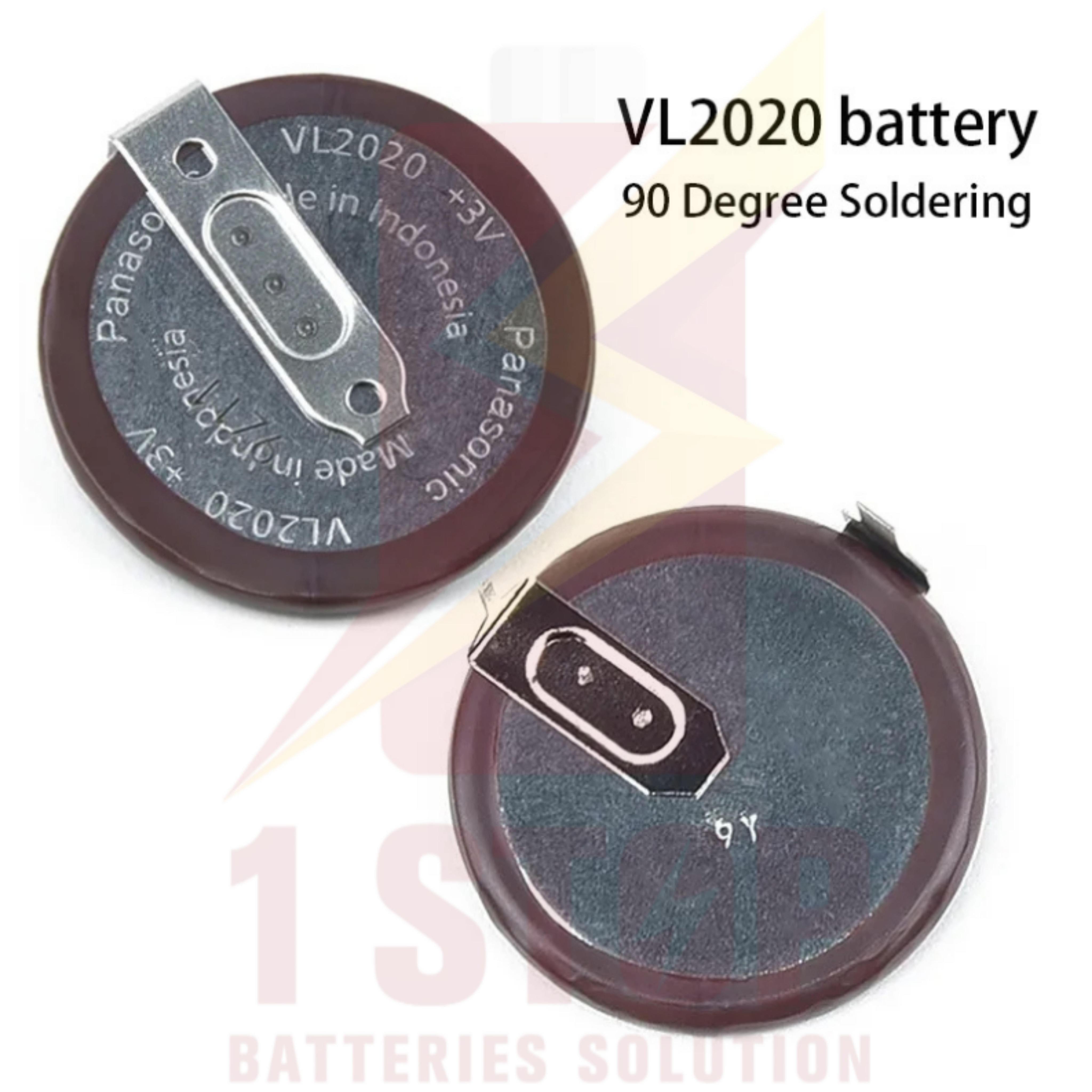 Batterie Rechargeable VL2020 3V - Pour Clés De Voiture BMW X3 X5 Z4 E38 E39 E46 M5 - Pile Bouton 90°