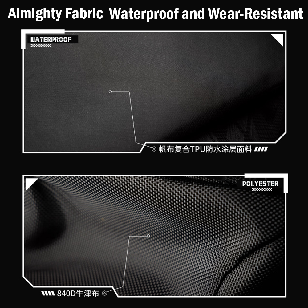 VSGO Black Snipe Pro 7 L Camera Sling Bag – Waterdichte Techwear Crossbody Tas met Fidlock Magneetsluiting, Verstelbare Scheidingswanden, Statiefhouder & Anti-Diefstal