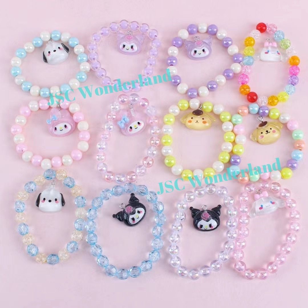 Beaded Bracelet DIY Handmade Hand String Bracelet Summer Cartoon Color ...