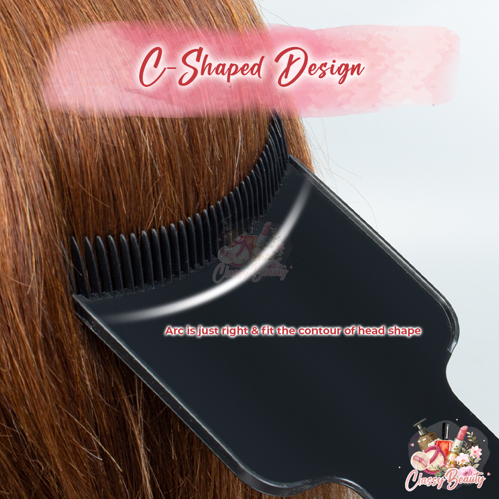 Highlighting Paddle Hair Dye Tint Plate Colour Board for Balayage ...