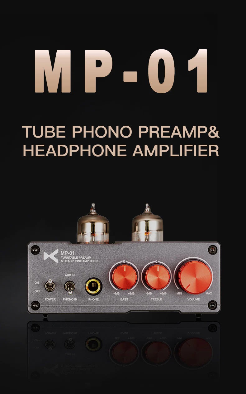Xduoo MP01 Tube Phono Preamp & Headphone Amplifier | Shopee Malaysia