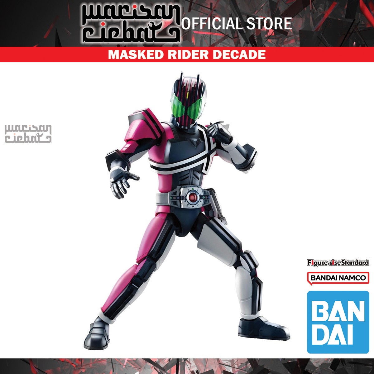 Bandai S.H.Figuarts Shinkocchou Seihou Kamen Rider Decade Neo Decadriver Ver. - Figura Articolata Con Accessori E 25 Carte - 3