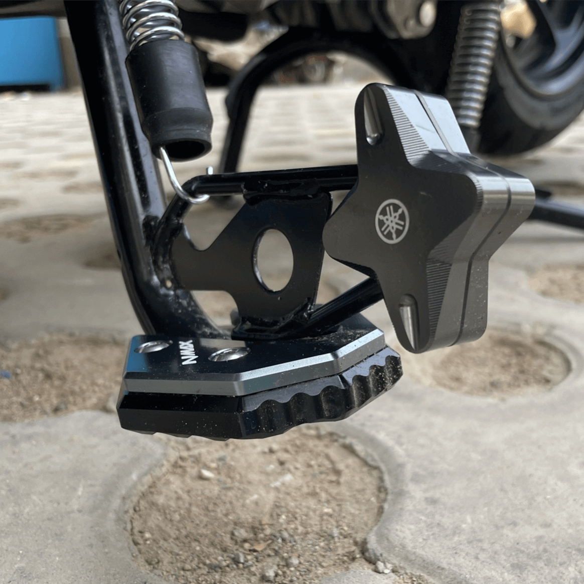YAMAHA Tapak Side Stand Pad NMAX NVX Tapak Single Stand Pad Kick Pad ...