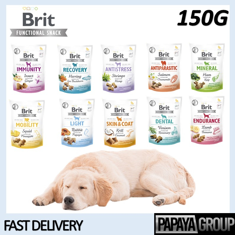 Brit Functional Dog Snack 150G / Brit Insects 200G - ( Brit Care Dog ...