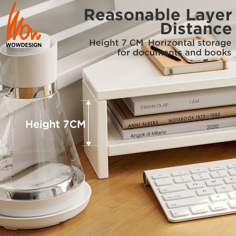 1/2 Tier Screen Monitor Shelf Monitor Stand Desktop Computer Rack Desk ...