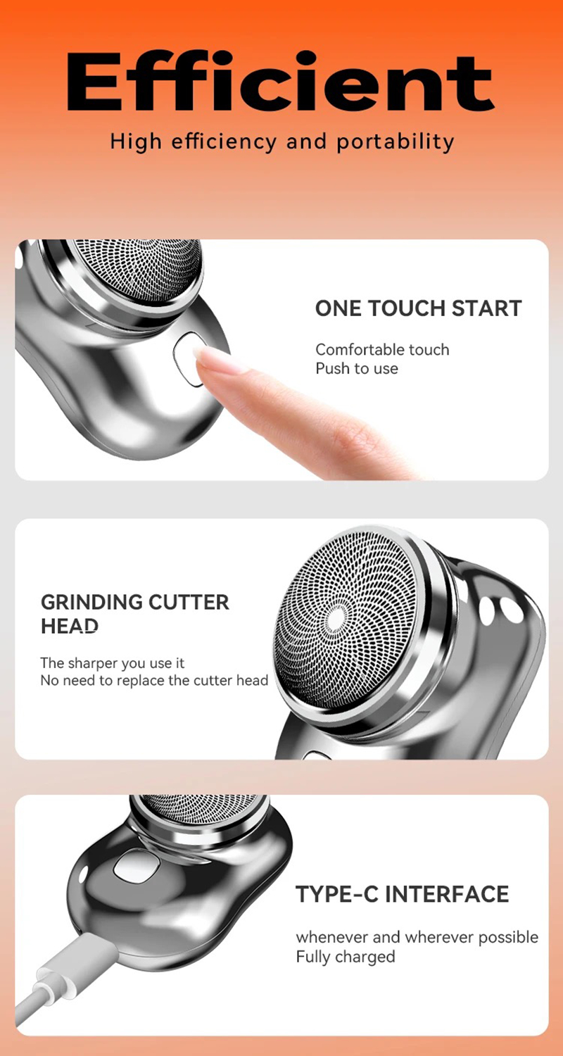 Pocket Size New Rechargeable Mini Shaver Waterproof Shaving Machine ...