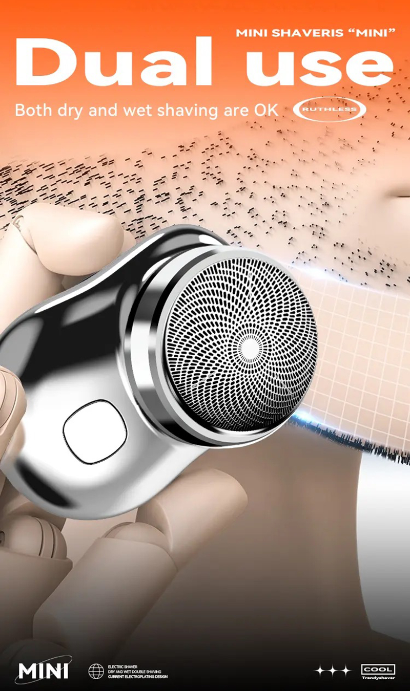 Pocket Size New Rechargeable Mini Shaver Waterproof Shaving Machine ...