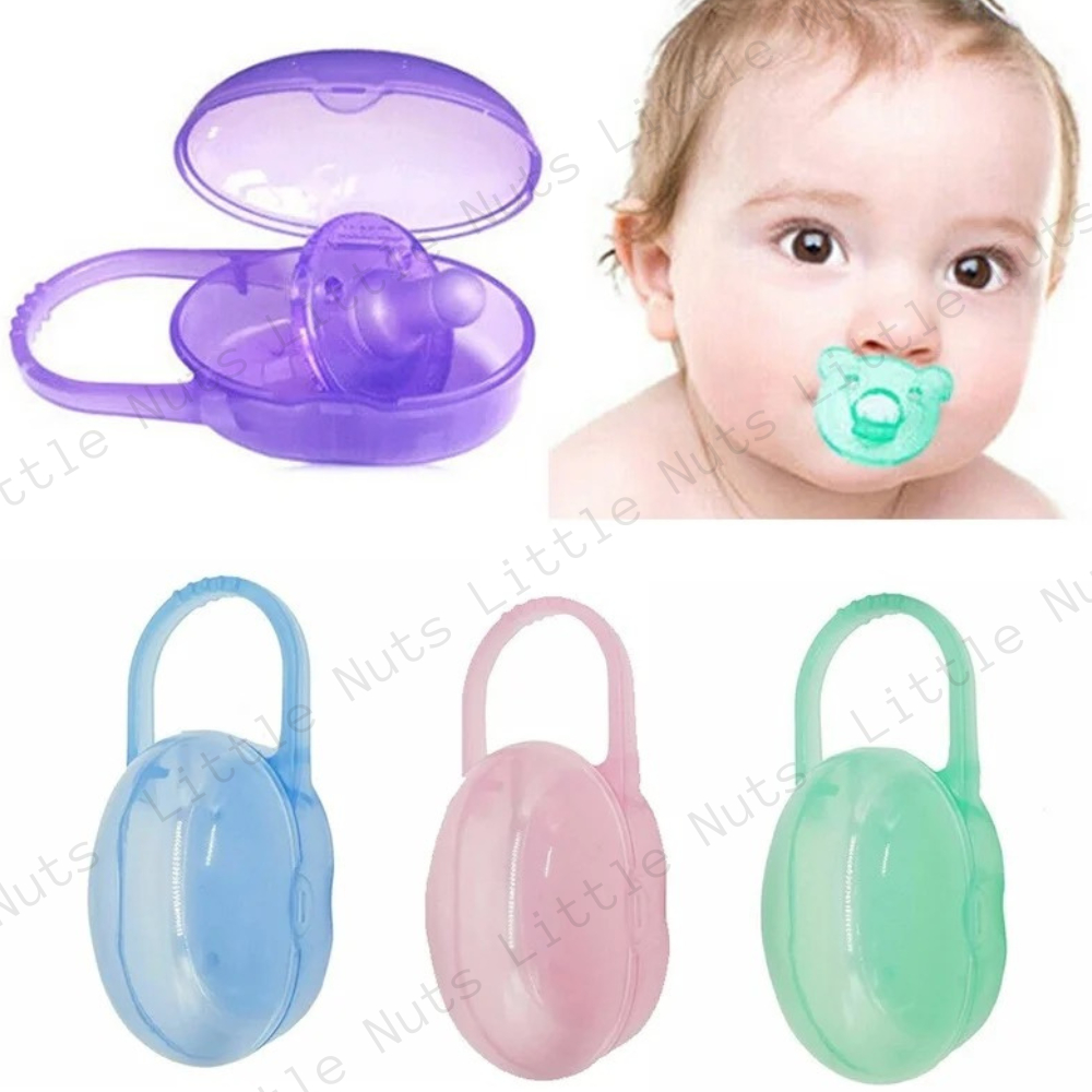 Baby Pacifier Storage Case/spring Pacifier Chain Baby Pacifier Dust ...
