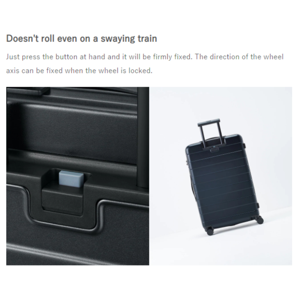 Muji 2025 luggage malaysia