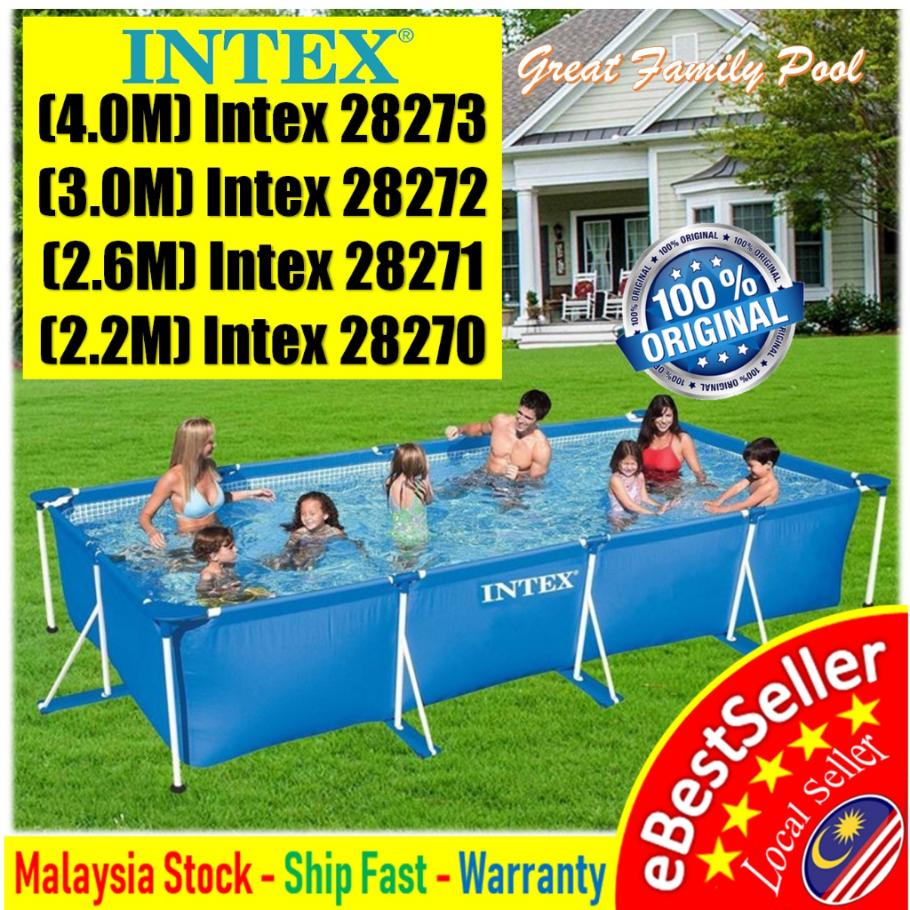 Ori BESTWAY INTEX Kolam Renang Dewasa / Kolam Ikan / Renang Akuarium ...