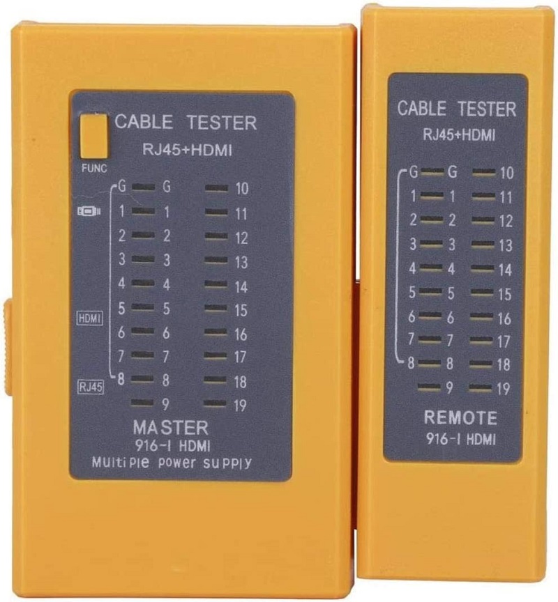 Computer Network Cable Tester RJ45 Cable Tester HDMI Cable Tester Hand ...