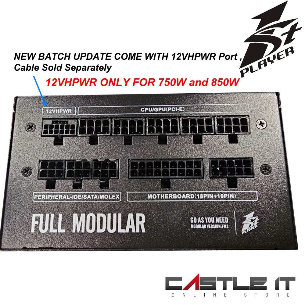 1st Player STEAMPUNK 80PLUS GOLD 850W 750W 650W Full Modular Power ...