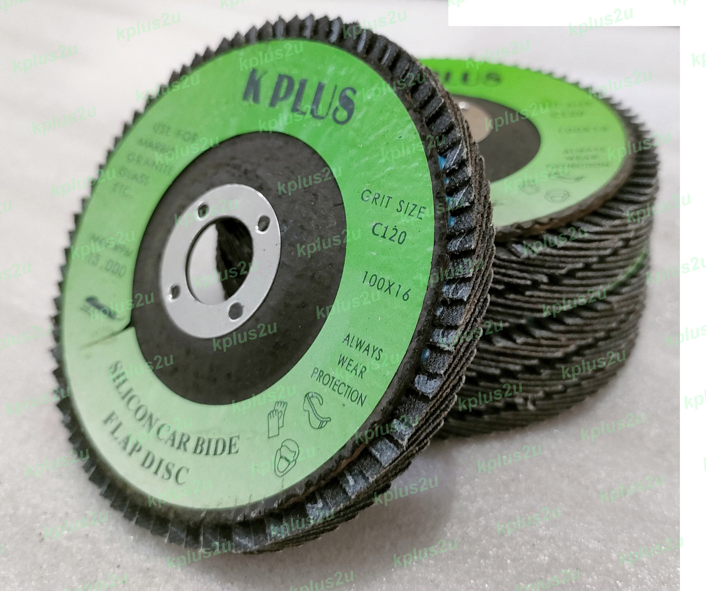 100mm Flap Sand Disc Glass Tile Stone Kertas Pasir 4“ Dis gosok polish ...