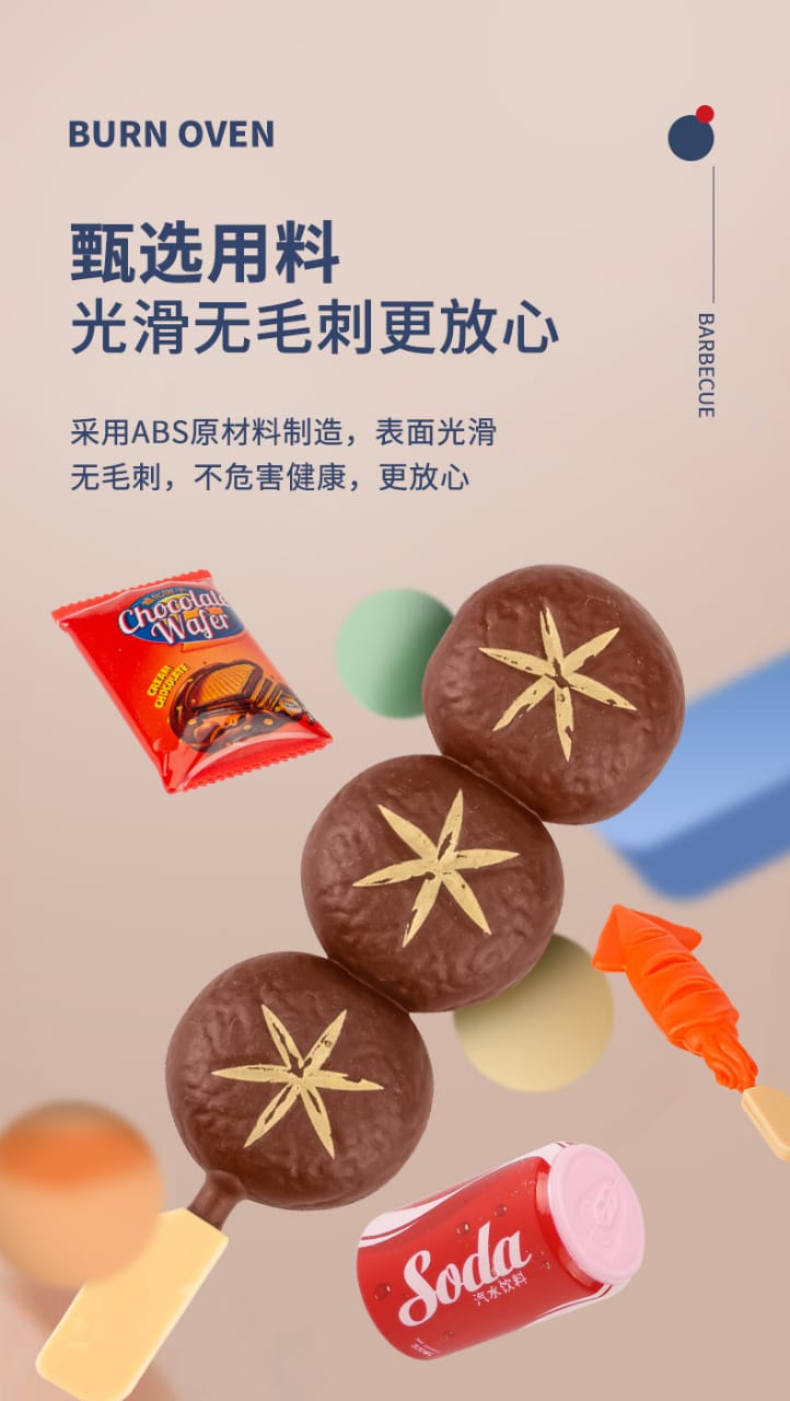 BBQ Toy Hot Pot Toys Dim Sum For Kids Mainan BBQ Barang Mainan Masak ...