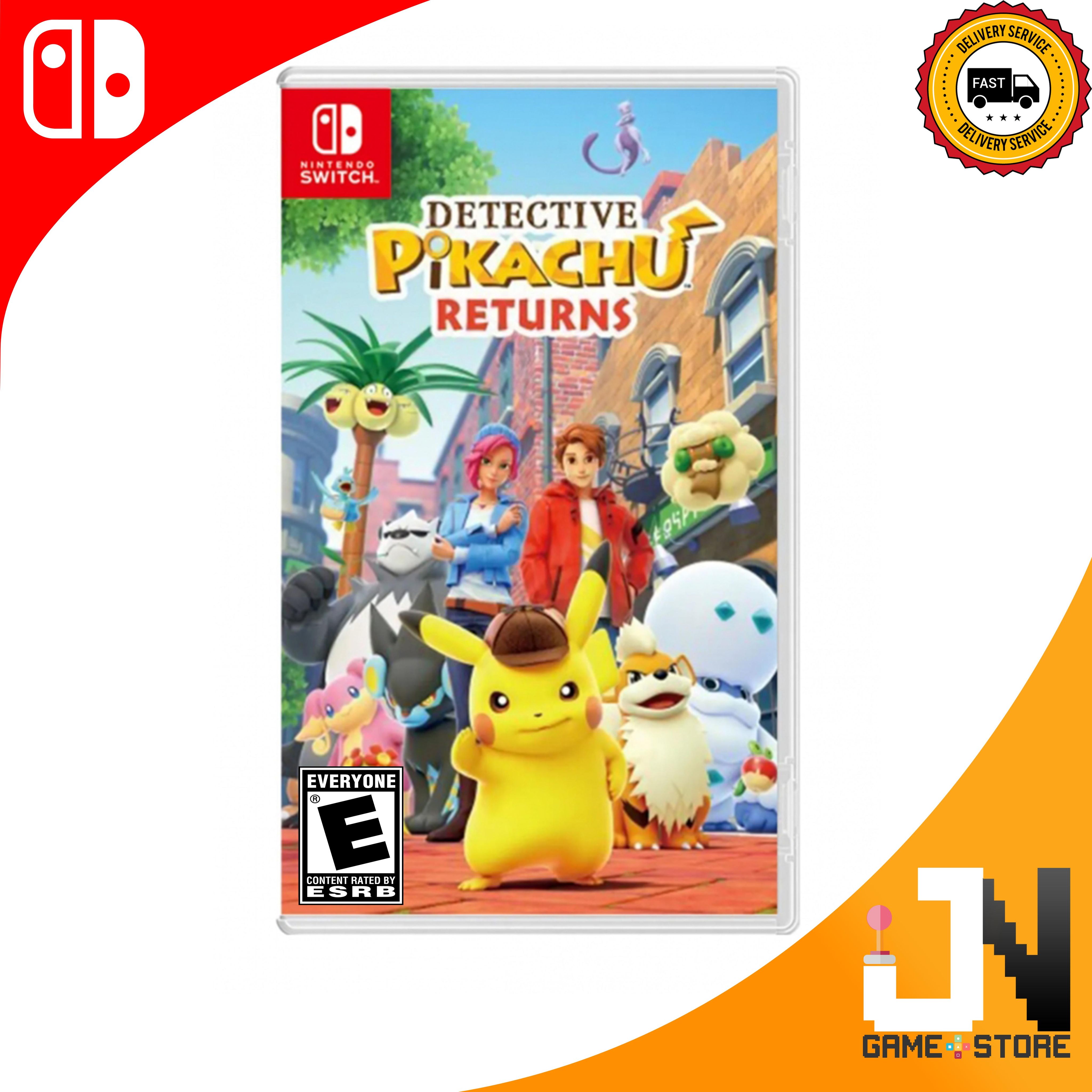 Nintendo Switch Detective Pikachu Returns (US)(English/Chinese)(NEW ...