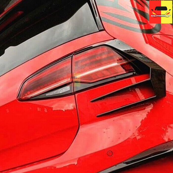 VOLKSWAGEN GOLF MK7 MK7.5 R GTI R-LINE REAR TAIL LIGHT LAMP COVER TRIM ...