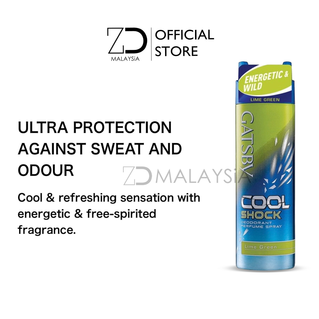 GATSBY Deodorant Perfume Spray 175ml (Green Fougere/Clear Ocean/Urban