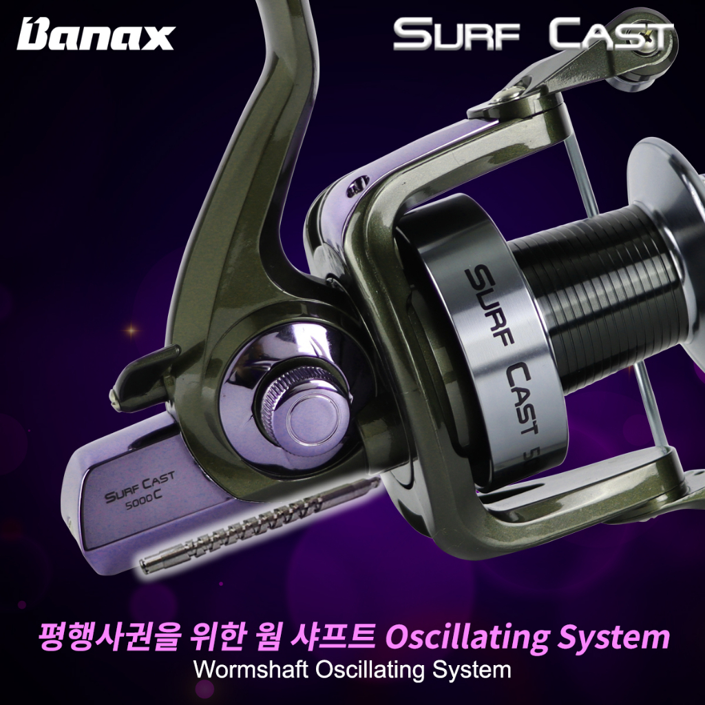 Banax Surf Cast 8-10kg Maxdrag Fishing Reel Surf Reel Long Cast