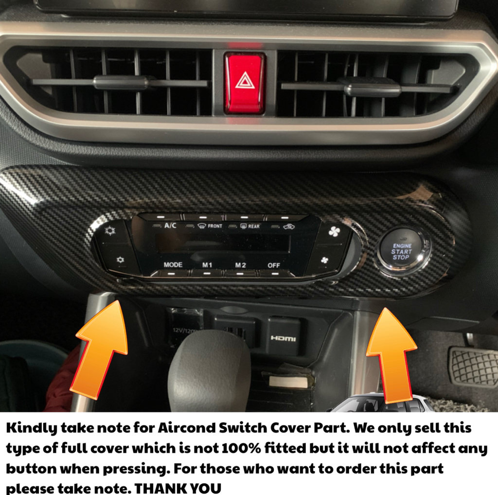 🔥New Arrival🔥Perodua Ativa Carbon Fibre Parts Interior Exterior Carbon ...