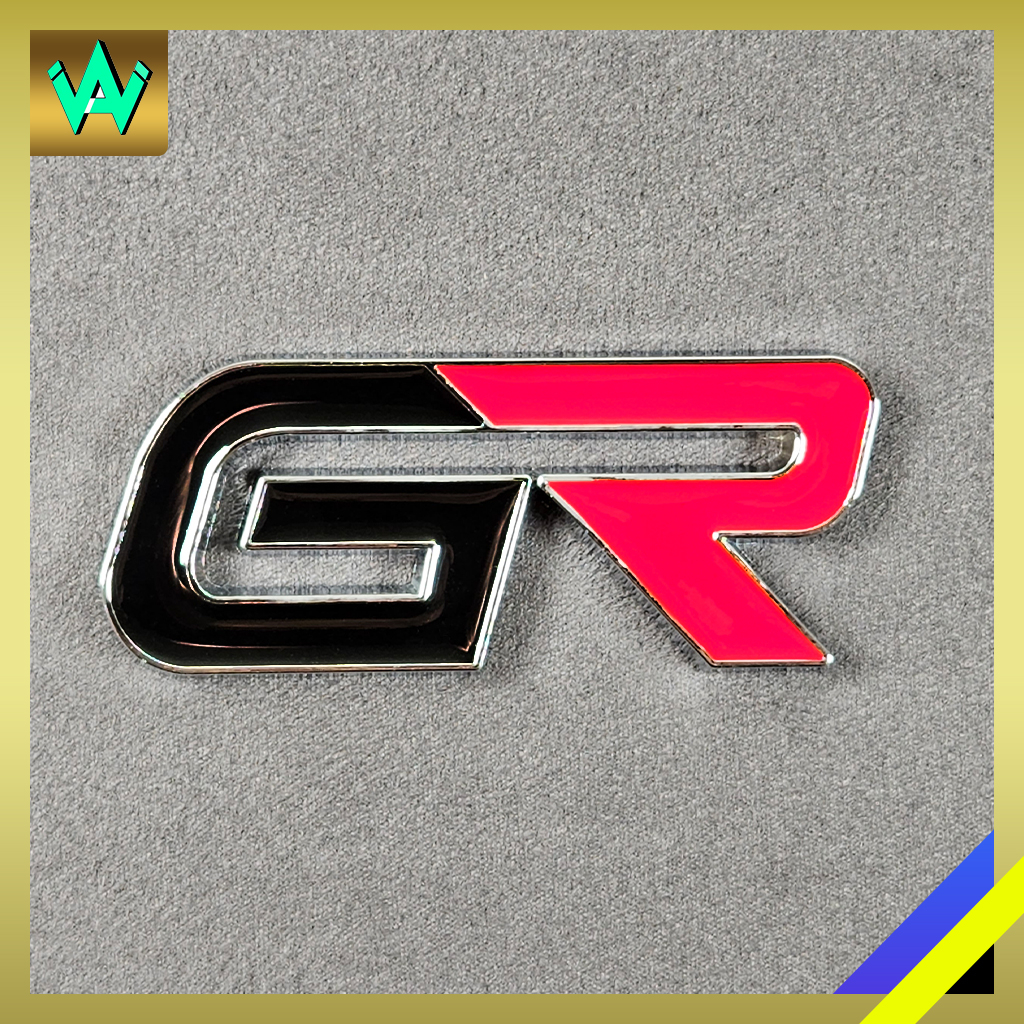 GR Gazoo Racing Logo Sport Sticker Logos Badge Toyota Yaris Corolla ...