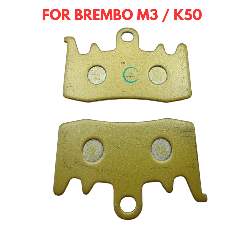 BREMBO DISC PAD M3 K50 4 POT PAD DISC M3 K50 4 POT BRAKE PAD M3 K50 PAD ...