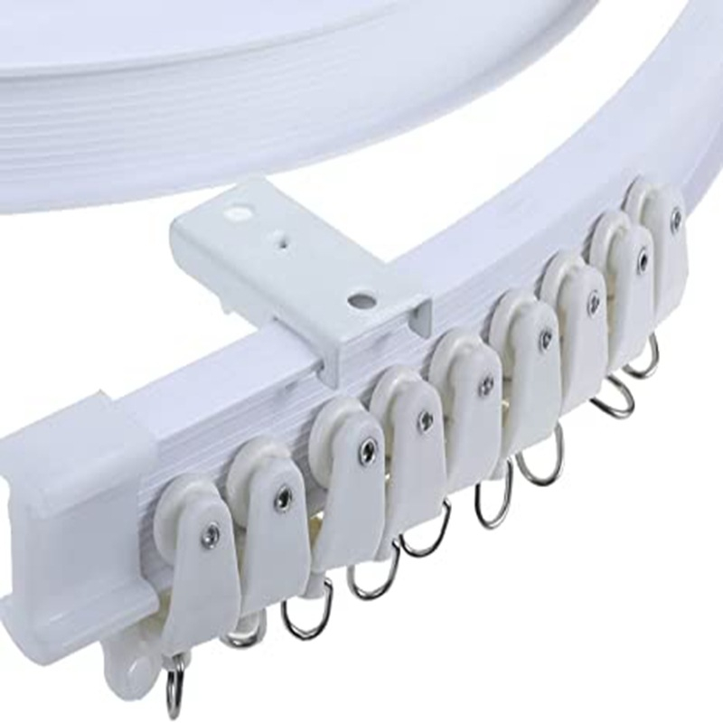 Flexible track Bendable Ceiling Curtain Rail Track Curtain Balcony ...