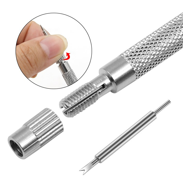 4 In 1 Watch Tool Spring Needle Bar Remover Pin Jam Repair Watch Strap ...