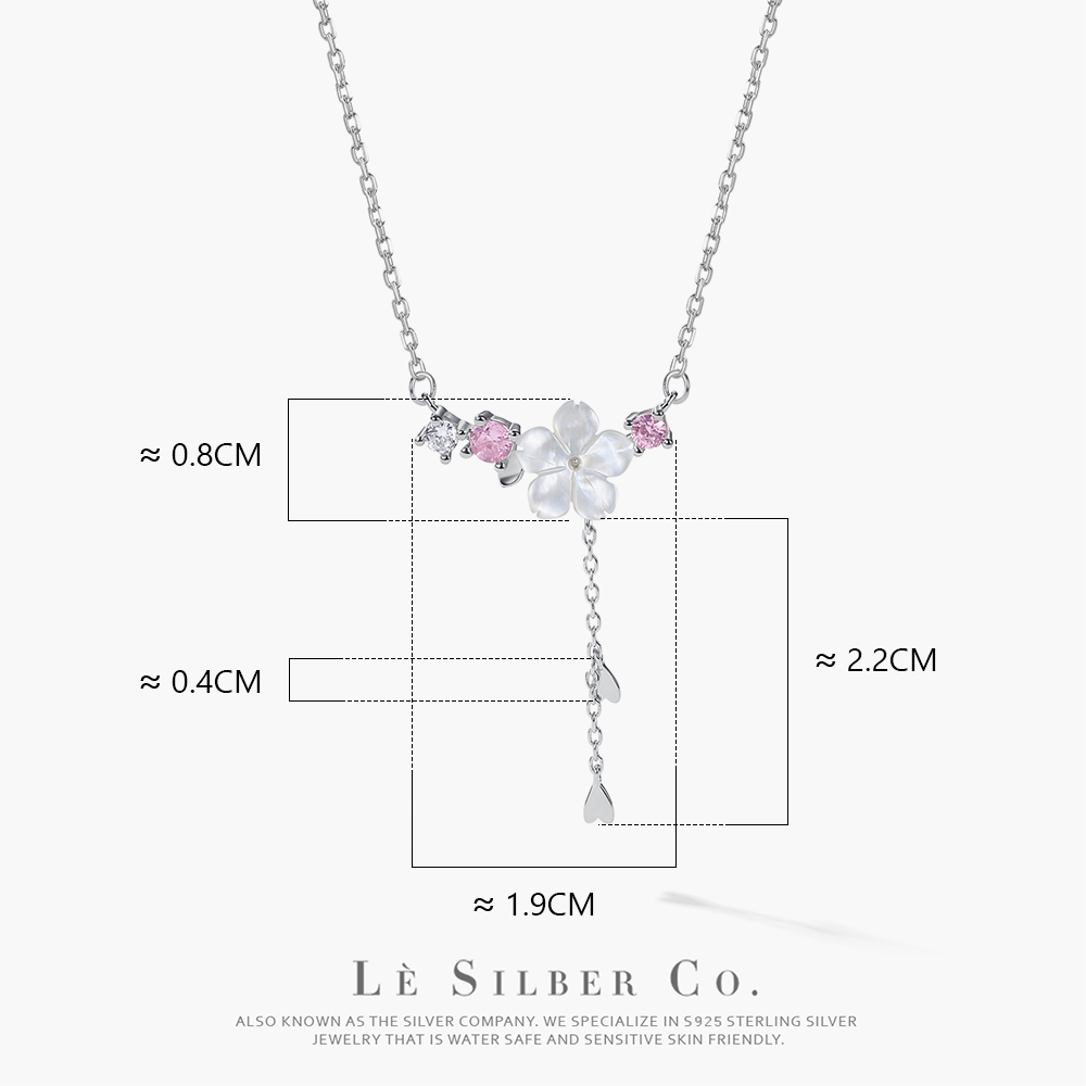 Lè Silber Co.S925 Flora Series Garden Necklace Shopee Malaysia