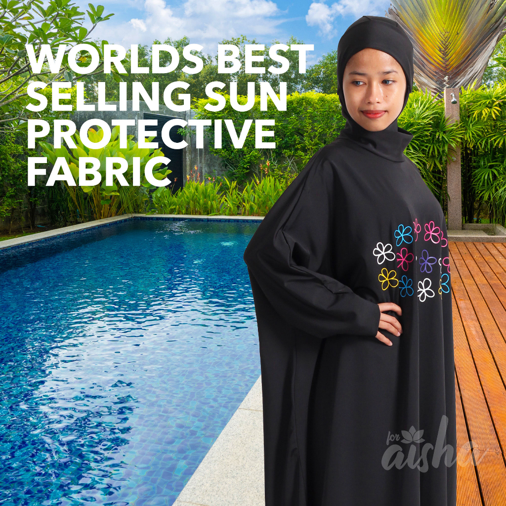 ForAisha Burkini Muslimah Swimming Suit Plus Size Islamic Women Baju