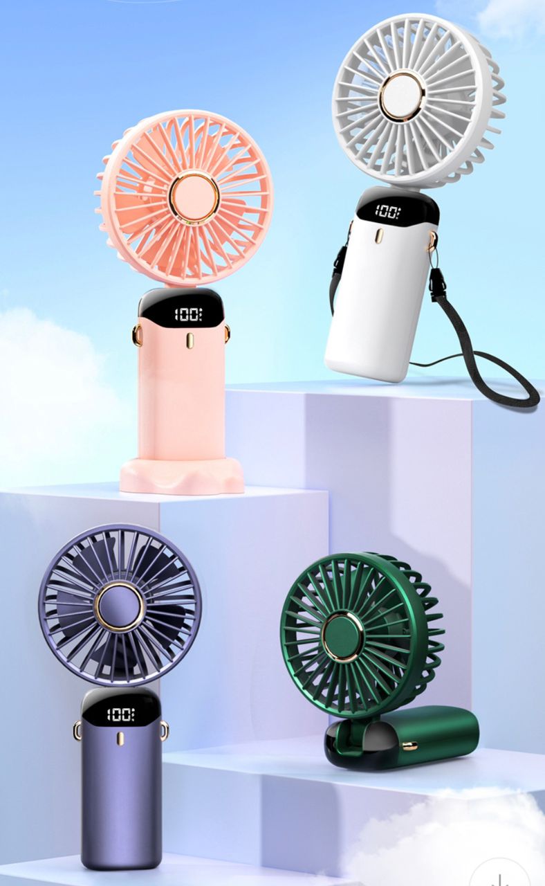 Portable USB Mini Fan Adjustable Mini Fan Cooling Fan 5 Speed ...