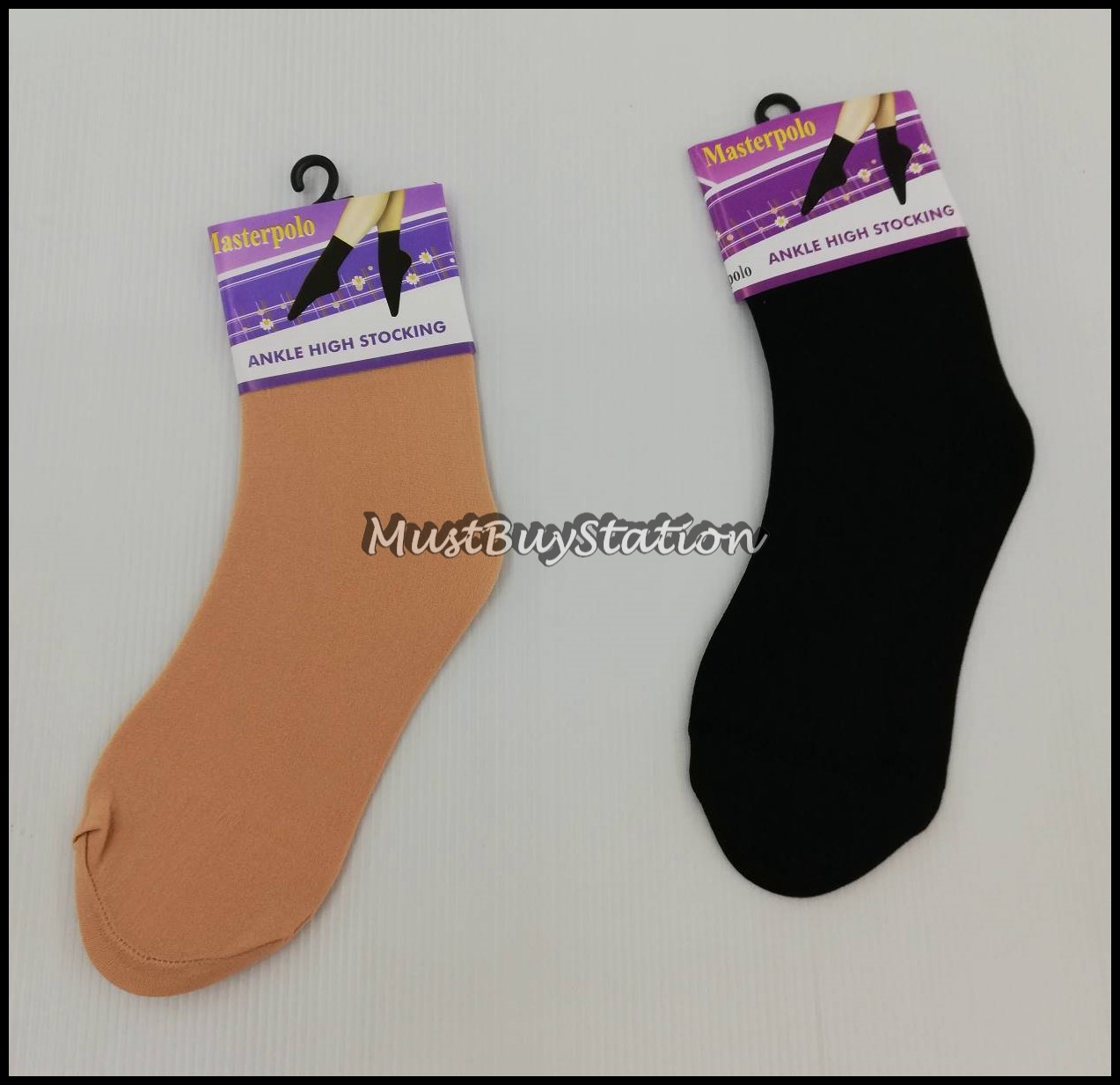 MBS Aurat Ankle Low & High Stocking Knee Two Toe Stockings (Multiple ...