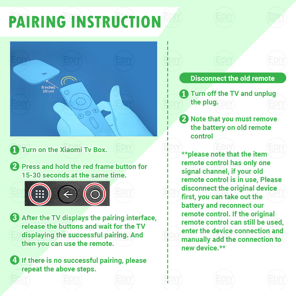 【NEW】 XIAOMI MI TV 4S 4 4A 4C 4X 4K 3 2 1 S STICK MIBOX ANDROID REMOTE ...
