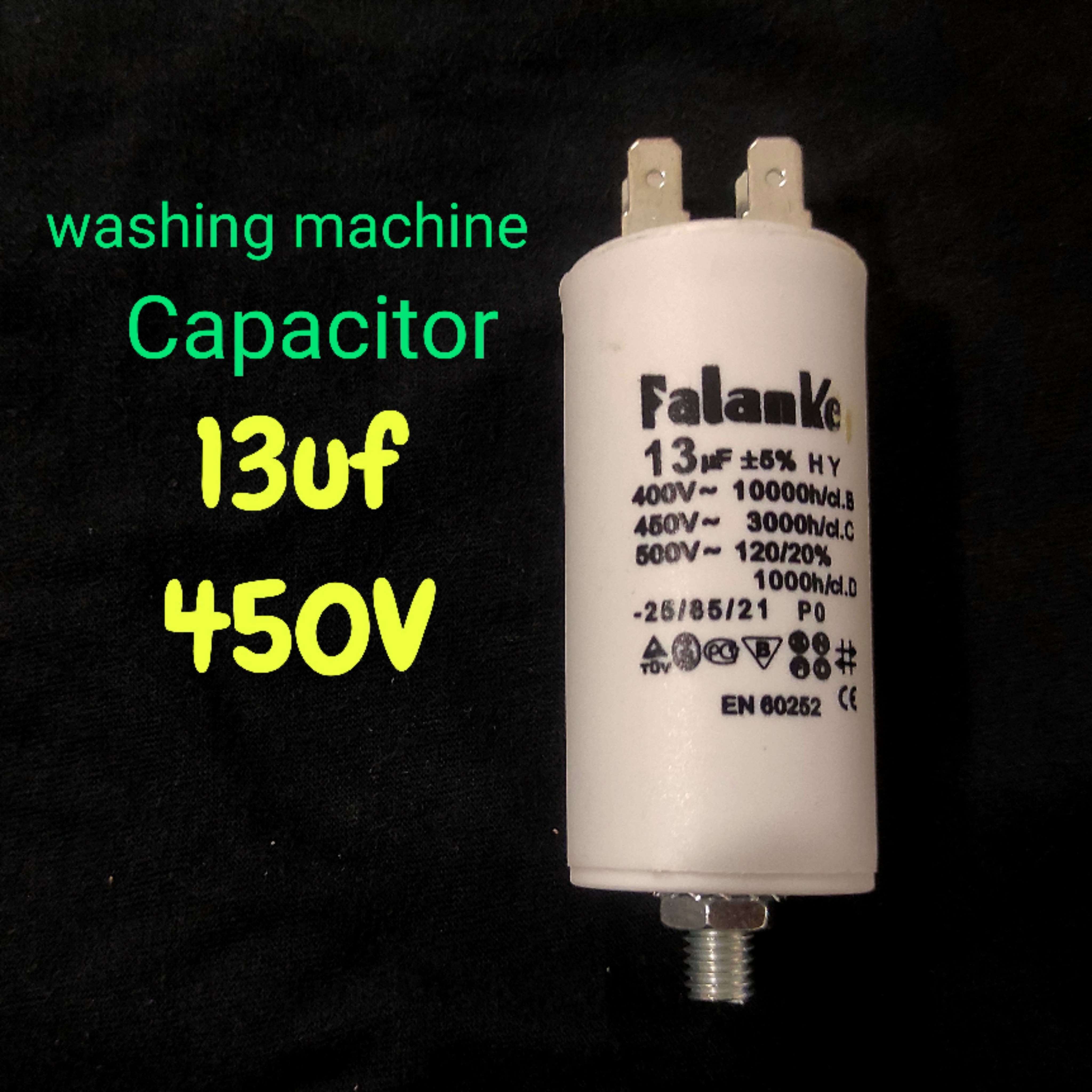 13uf 450V Washing Machine Capacitor kapasitor mesin basuh | Shopee Malaysia