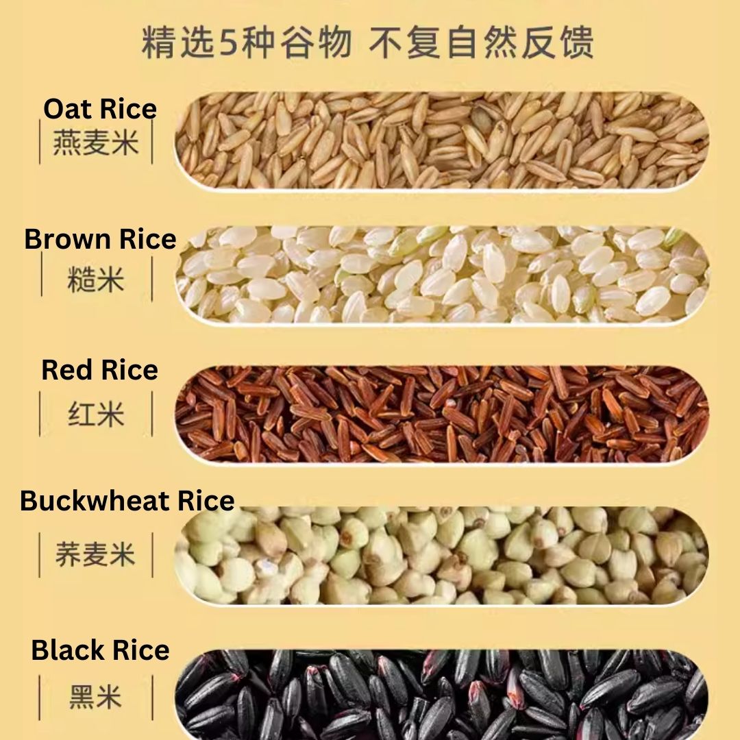 500g /1kg Tri-colors Brown Rice Whole Grains Rice - 500g/1kg 三色糙米 五谷杂粮 ...