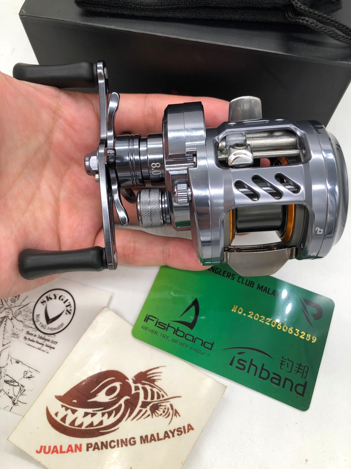 FISHBAND Tender Shoot Round Profile Bfs BC CASTING READY STOCK Fishing Reel  ,1year warranty